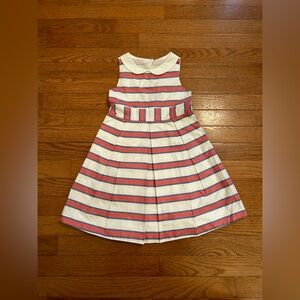 NWT Janie and Jack Americana Prep Striped Patriotic Dress